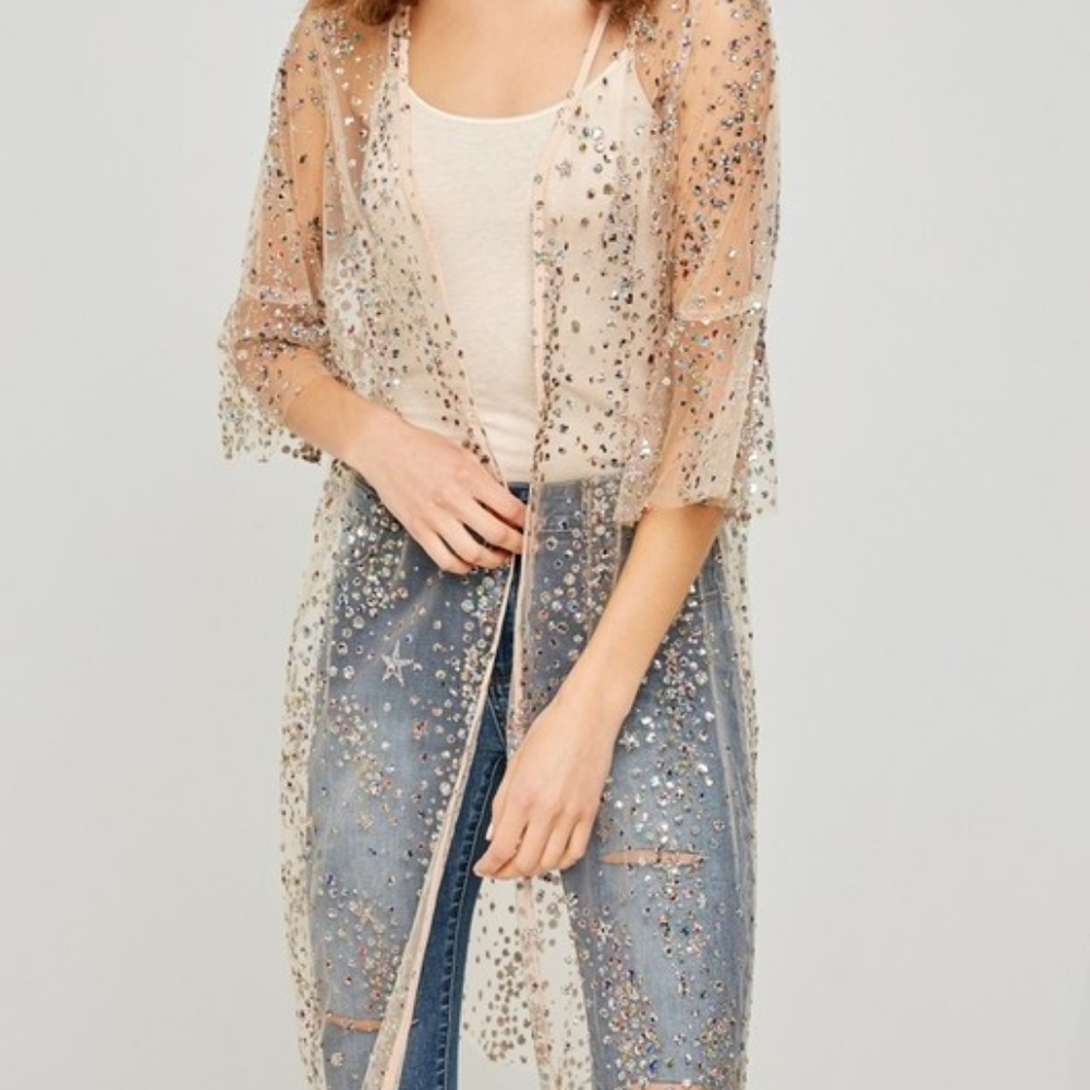 ⚡FLASH SALE⚡ONLY 1 LEFT! Hail Sparkle Cardigan - Picture 2 of 4